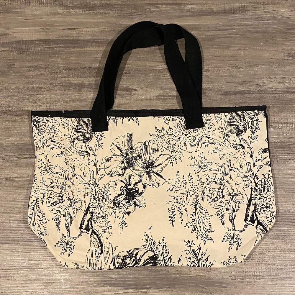 Flower canvas bag - Picture 2 of 8